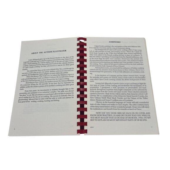 The Cajun Gourmet Afloat & On The Road Cookbook By Carlo DiNapoli 1991 - Picture 5 of 9